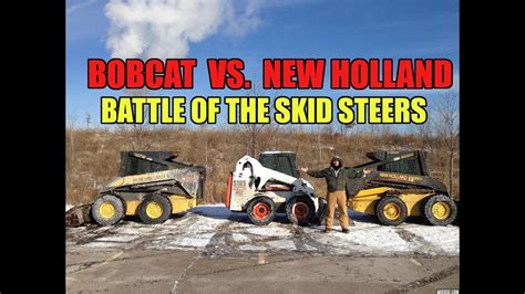 cat vs new holland skid steer|case vs bobcat skid steer.